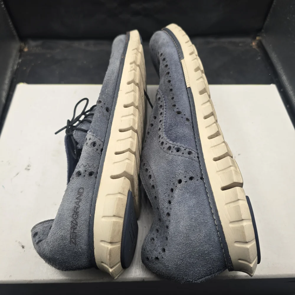 Cole Haan Men's Gray Suede‎ Oxfords